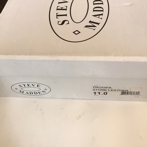 Steve Madden Troopa Stone Leather Boots 11 - Picture 5 of 11